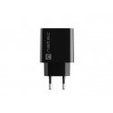 NATEC RIBERA Universal Black AC Fast charging Indoor