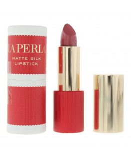 La Perla, Matte Silk, Matte, Cream Lipstick, 109, Rosewood Red,