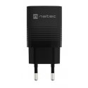 NATEC NUC-2141 mobiilseadme laadija Universaalne Must Vahelduvvool Kiirlaadimine Hoonesisene NATEC NUC-2141 mobiilseadme laadija Universaalne Must Vahelduvvool Kiirlaadimine Hoonesisene