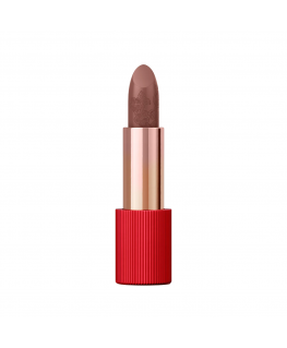 La Perla, Matte Silk, Matte, Cream Lipstick, 111, Auburn Red, 3.