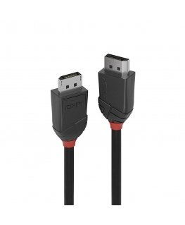 Lindy 2m DisplayPort 1.2 Cable, Black Line