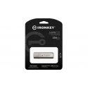 Kingston Technology IronKey Locker+ 50 USB atmintukas 256 GB USB A tipo 3.2 Gen 1 (3.1 Gen 1) Sidabr