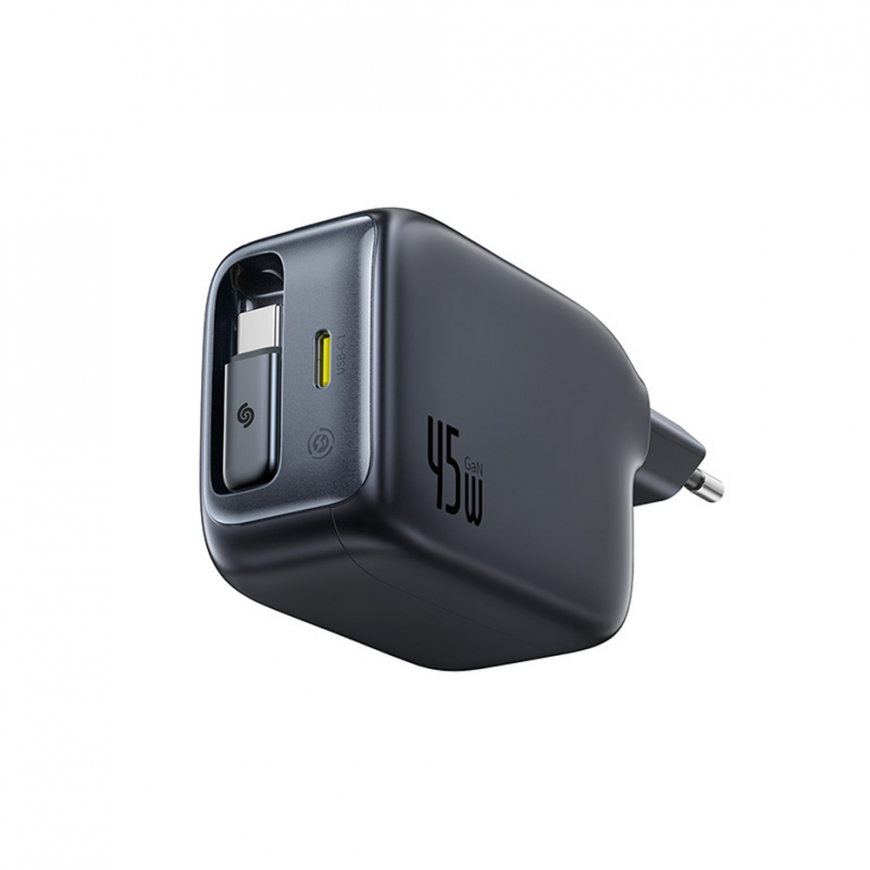 Baseus EnerCore CJ11 45W Wall Charger with USB-C Port and Retrac