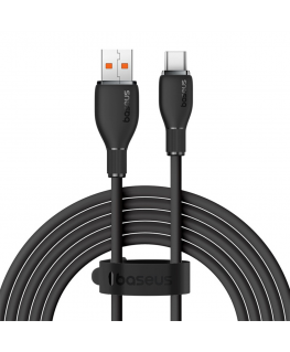 Baseus Pudding Series 100W USB-A - USB-C Cable 2m - Black