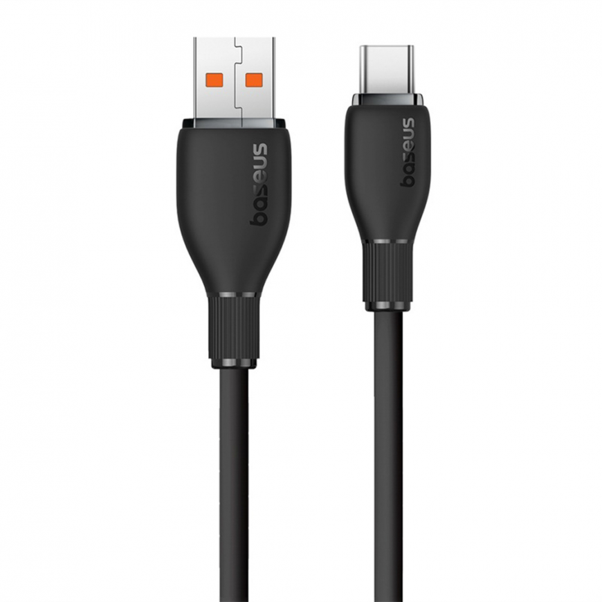Baseus Pudding Series 100W USB-A - USB-C Cable 2m - Black – 2