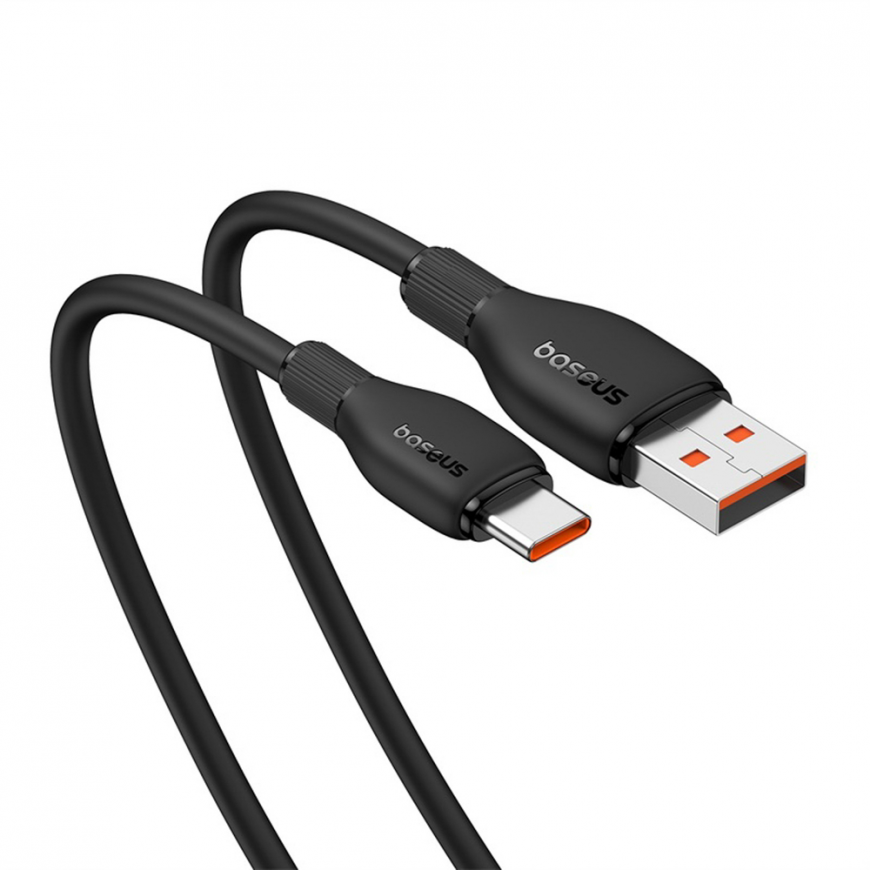 Baseus Pudding Series 100W USB-A - USB-C Cable 2m - Black – 3