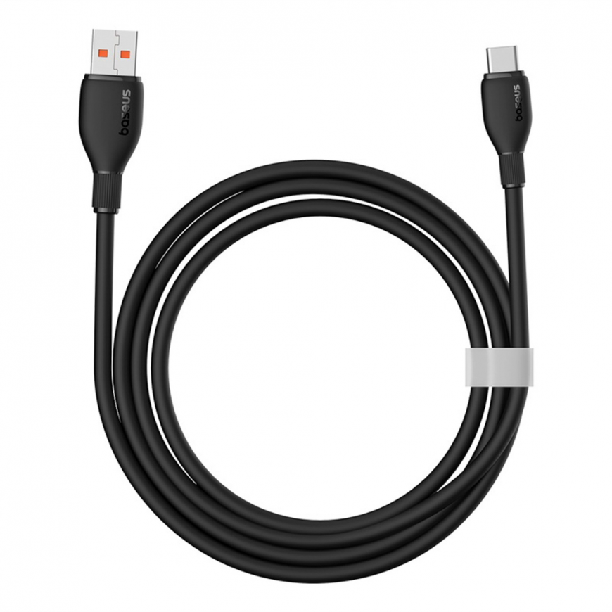 Baseus Pudding Series 100W USB-A - USB-C Cable 2m - Black – 5