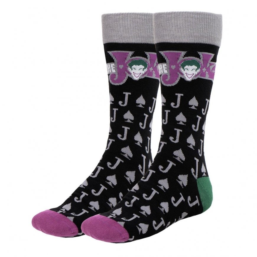 CERDÁ DC Comics Joker zeķu komplekts, 3 pieaugušajiem – 2