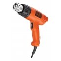 Black & Decker KX1650-QS kuumaõhupuhur Kuumaõhupüstol 740 l/min 600 °C 1750 W Must, Oranž