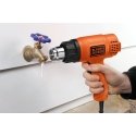 Black & Decker KX1650-QS kuumaõhupuhur Kuumaõhupüstol 740 l/min 600 °C 1750 W Must, Oranž