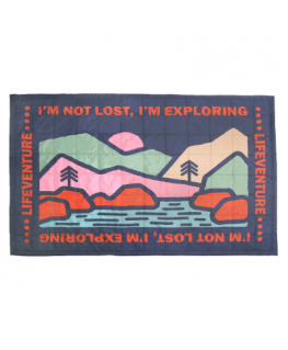 Lifeventure Fleece Lined Blanket - Blue