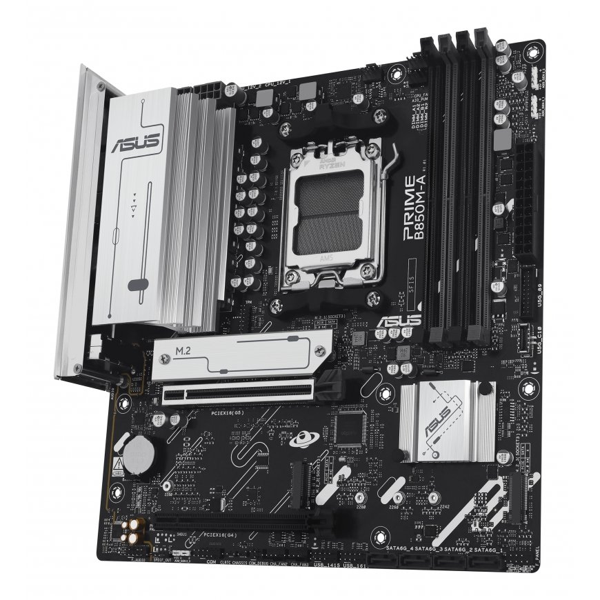 ASUS PRIME B850M-A-CSM AMD B850 Socket AM5 Микро ATX – 5