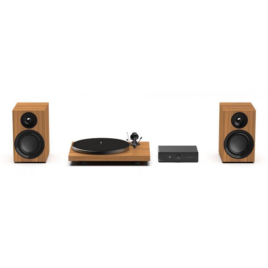 Pro-Ject PROCASEGE Home audio midi system 40 W Black, Walnut