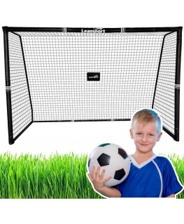 Lean Toys Metaliniai futbolo vartai 300×200×120 cm vaikams
