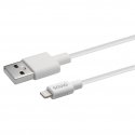 Savio Cl-193 USB kabelis USB 2.0 2 m USB A USB C/Lightning Balts Savio Cl-193 USB kabelis USB 2.0 2 m USB A USB C/Lightning Balts