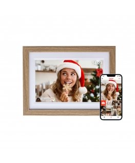 Rollei Smart Frame WiFi1010 digitālais foto rāmītis, koks