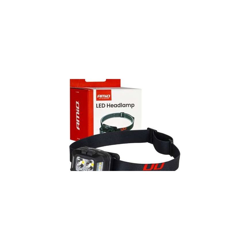 Kannan päävalo akku 2xxpg+10smd 1800mah erittäin kirkas (akku) amio-04668