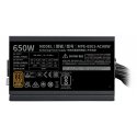 Cooler Master MWE Bronze 650 V3 230V virtalähdeyksikkö 650 W 24-pin ATX ATX musta