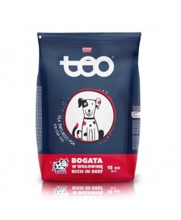 TEO Rich in Beef - Dry Dog Food - 15kg