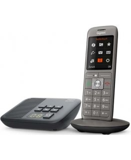 Gigaset CL660A DECT telefonas Antracitas, Juoda