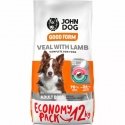 JOHN DOG Good Form Adult Medium and Large Breeds Veal with Lamb - dry dog food - 12 kg JOHN DOG Good Form Adult Medium and Large Breeds Veal with Lamb - dry dog food - 12 kg