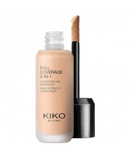 Kiko Milano Полное покрытие 2 в 1 Тональная основа и Консилер, 25 мл