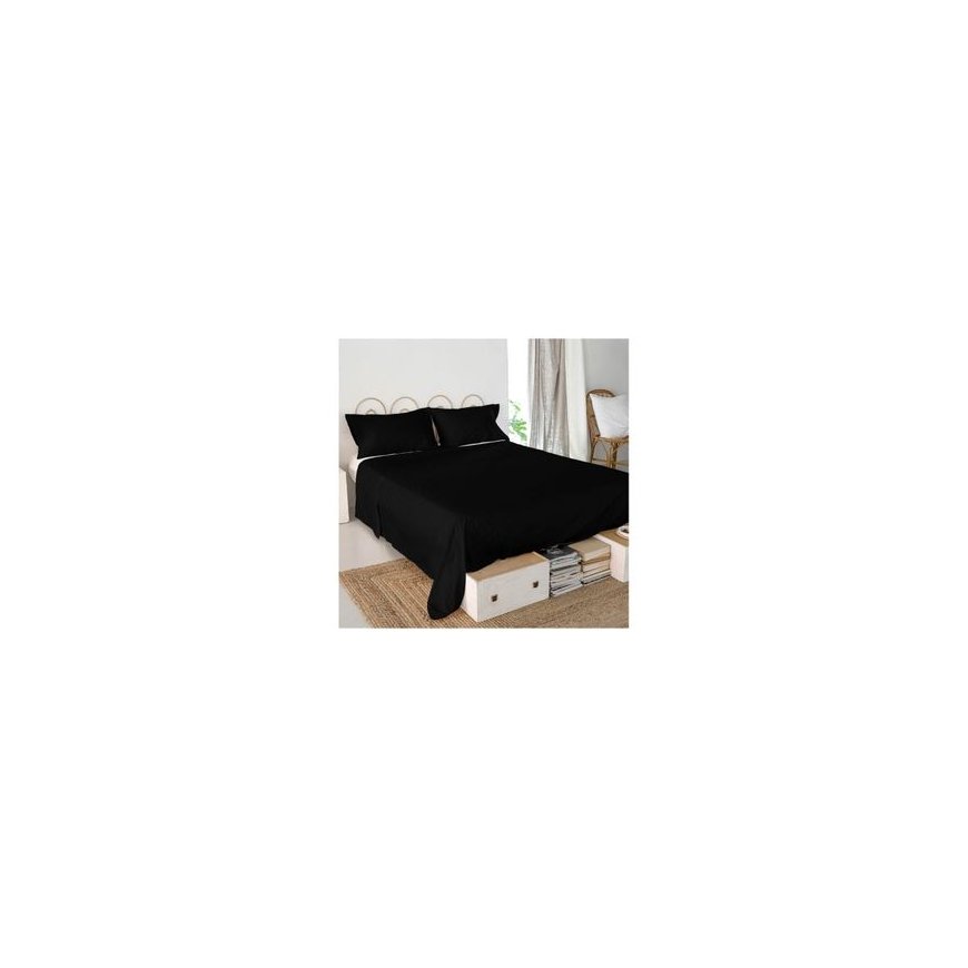 AmeliaHome Užvalkalas FITTEDFRO/AH/RUBY/BLACK44/80-90x200+30