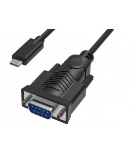 Fuj:tech USB-C - RS232 adapterio laidas, 1,8 m