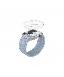 PanzerGlass SAFE. by ® TPU Bumper Transparent Apple Watch Series 11 | 10 | 42mm mobile phone case