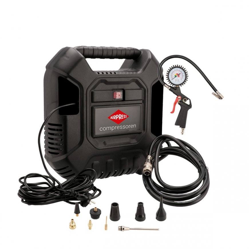 AIRPRESS HLO 180 Mini Oilfree Piston Compressor