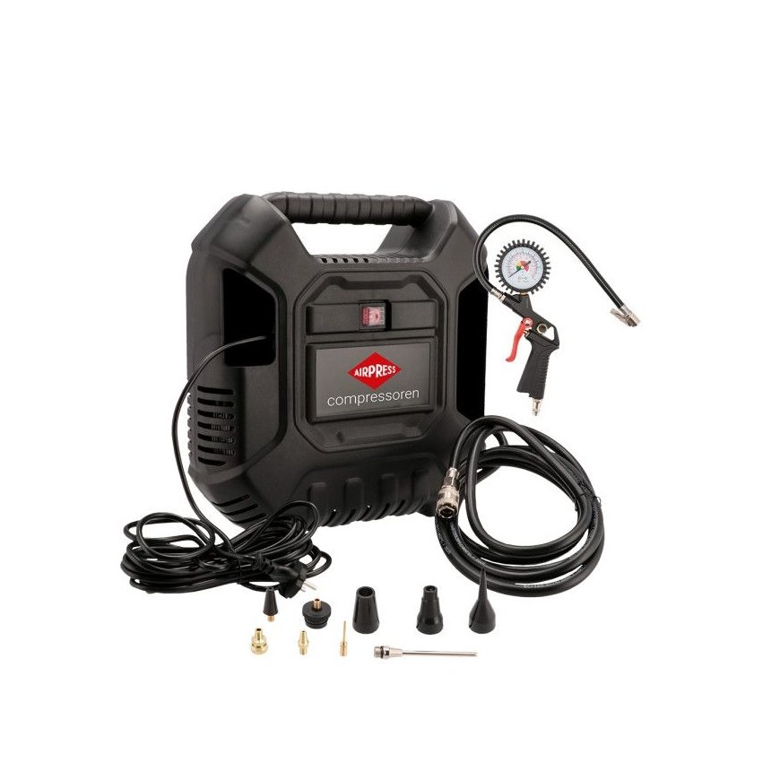 AIRPRESS HLO 180 Mini Oilfree Piston Compressor – 2