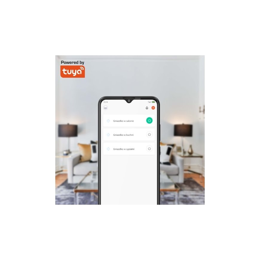 Kruger & Matz Connect P4 White Tuya WiFi Socket – 2