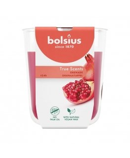 Bolsius True Scents Scented Candle 80x73mm Pomegranate