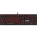 Laidinė klaviatūra Defender QUEST GK-596 mechaninė su RGB apšvietimu žaidimams. Laidinė klaviatūra Defender QUEST GK-596 mechaninė su RGB apšvietimu žaidimams.