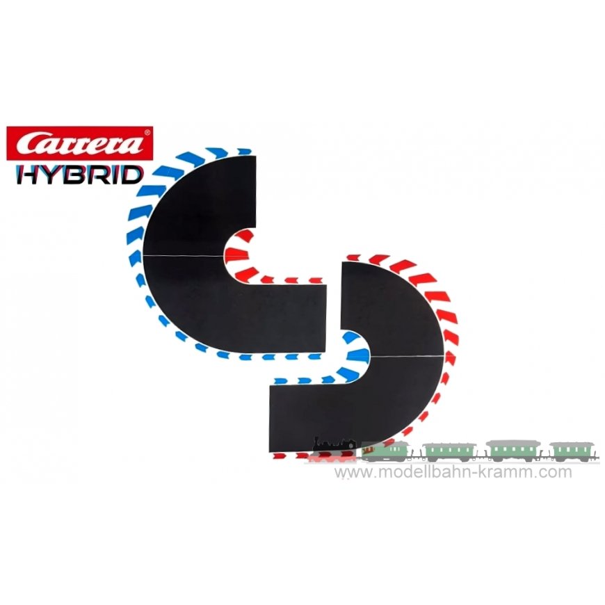 Carrera hybrid hairpin curl 180° K/D