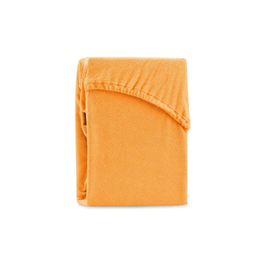 AmeliaHome Fitted Sheet RUBY ORANGE 50/100-120x200+30 – 2