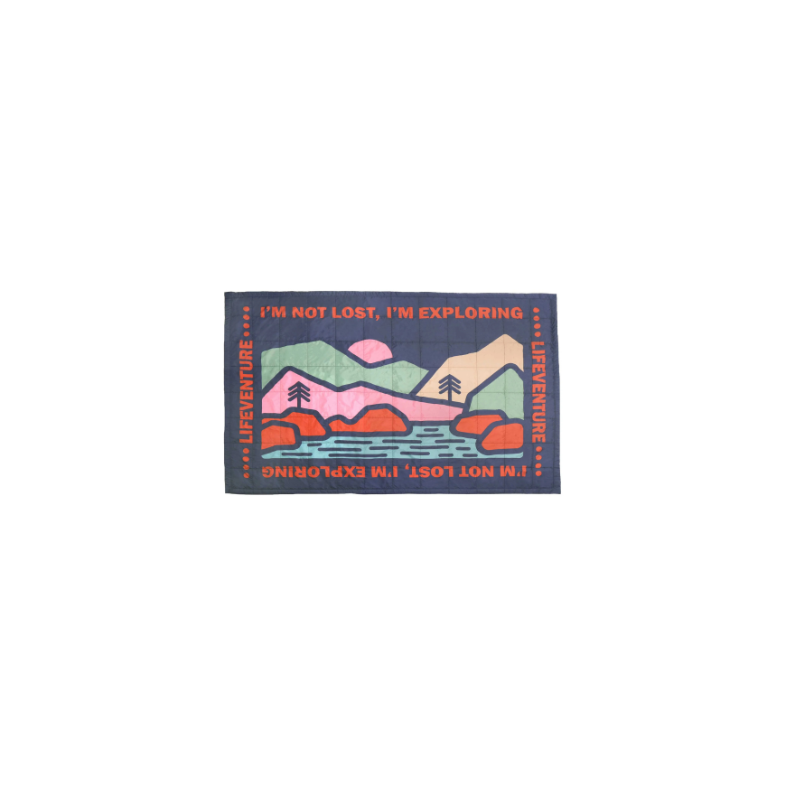 Lifeventure Fleece Lined Blanket - Purple