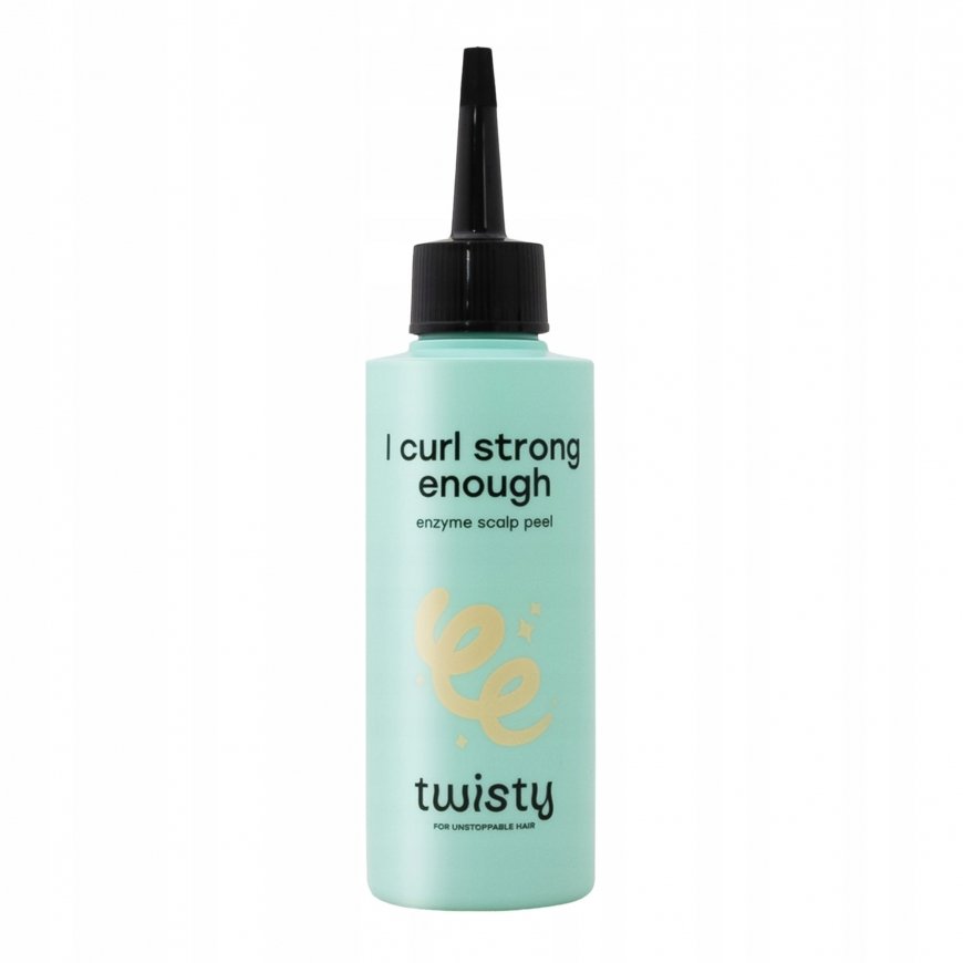Twisty Pets „I Curl Strong Enough“ fermentinis galvos odos pilingas, 150 ml