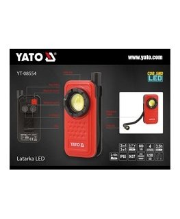 Аккумуляторная инспекционная лампа на шею 2xp50 1000mah (batt) amio-04671