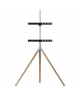 One For All Tripod WM 7472 telerikinnitus 165,1 cm (65") Tamm, Hõbe, Hall