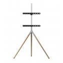 One For All Tripod WM 7472 televizoriaus laikiklis 165,1 cm (65") Ąžuolas, Sidabras, Pilka One For All Tripod WM 7472 televizoriaus laikiklis 165,1 cm (65") Ąžuolas, Sidabras, Pilka