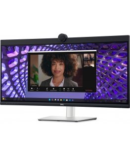DELL P Series P3424WEB monitori 86,7 cm (34.1") 3440 x 1440 pikseļi 4K Ultra HD LCD Melns