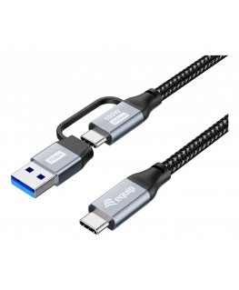 Equip 128432 USB cable USB 3.2 Gen 2x2 2 m USB A/USB C USB C Black
