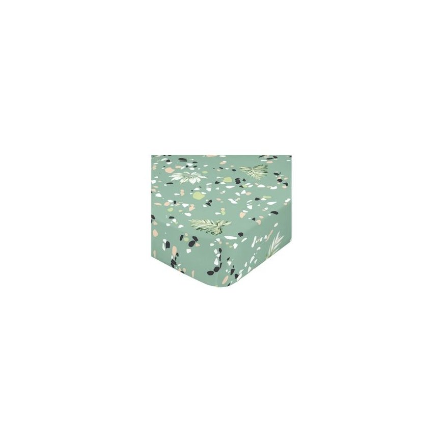 Turquoise Ruby Blanket, classic style, made of looped textile material, size 140-160x200, by AmeliaHome. – 2