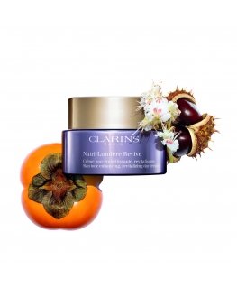 Clarins Nutri Lumière Revive Dieninis kremas Decollete, Veidas, Kaklas 50 ml