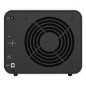 TerraMaster D8 HYBRID diskų masyvas Desktopas Juoda