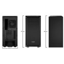 be quiet! Pure Base 600 Midi Tower Melns, Sudrabs be quiet! Pure Base 600 Midi Tower Melns, Sudrabs