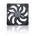 Noctua NF-A14x25 G2 PWM chromax.black ventiliatorius, 140 mm Noctua NF-A14x25 G2 PWM chromax.black ventiliatorius, 140 mm