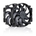 Вентилятор Noctua NF-A14x25r G2 PWM Sx2-PP chromax.black, 140 мм, 2 шт.