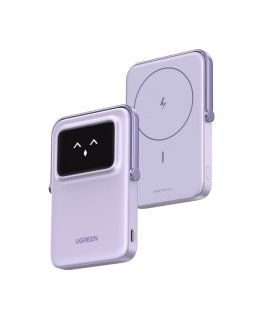 Ugreen 5000MH MAG POWBANK PURPLE 5000 mAh Belaidis įkrovimas Violetinė